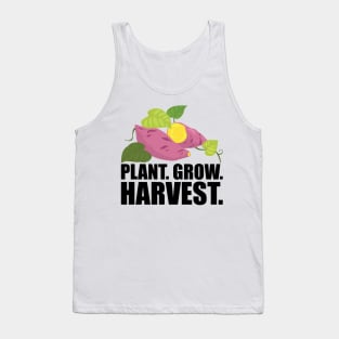 Sweet Potato farmer  - Plant Grow Harvest Tank Top